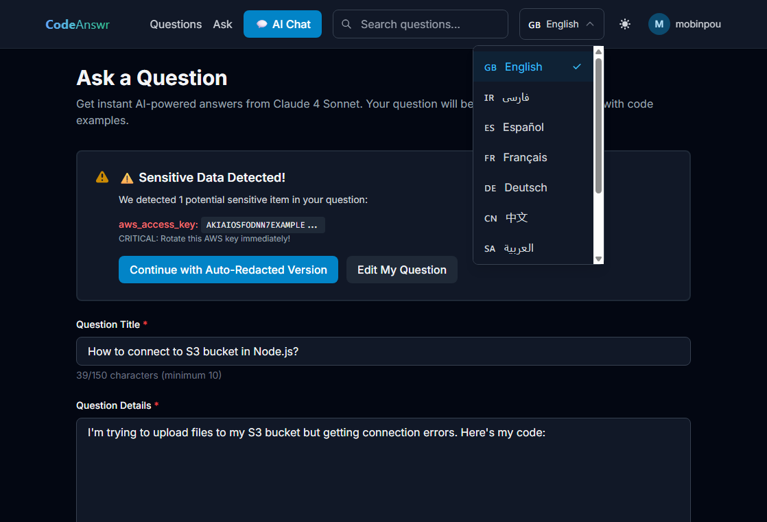 CodeAnswr gallery image