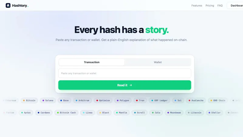 Hashtory screenshot 1 (video preview)