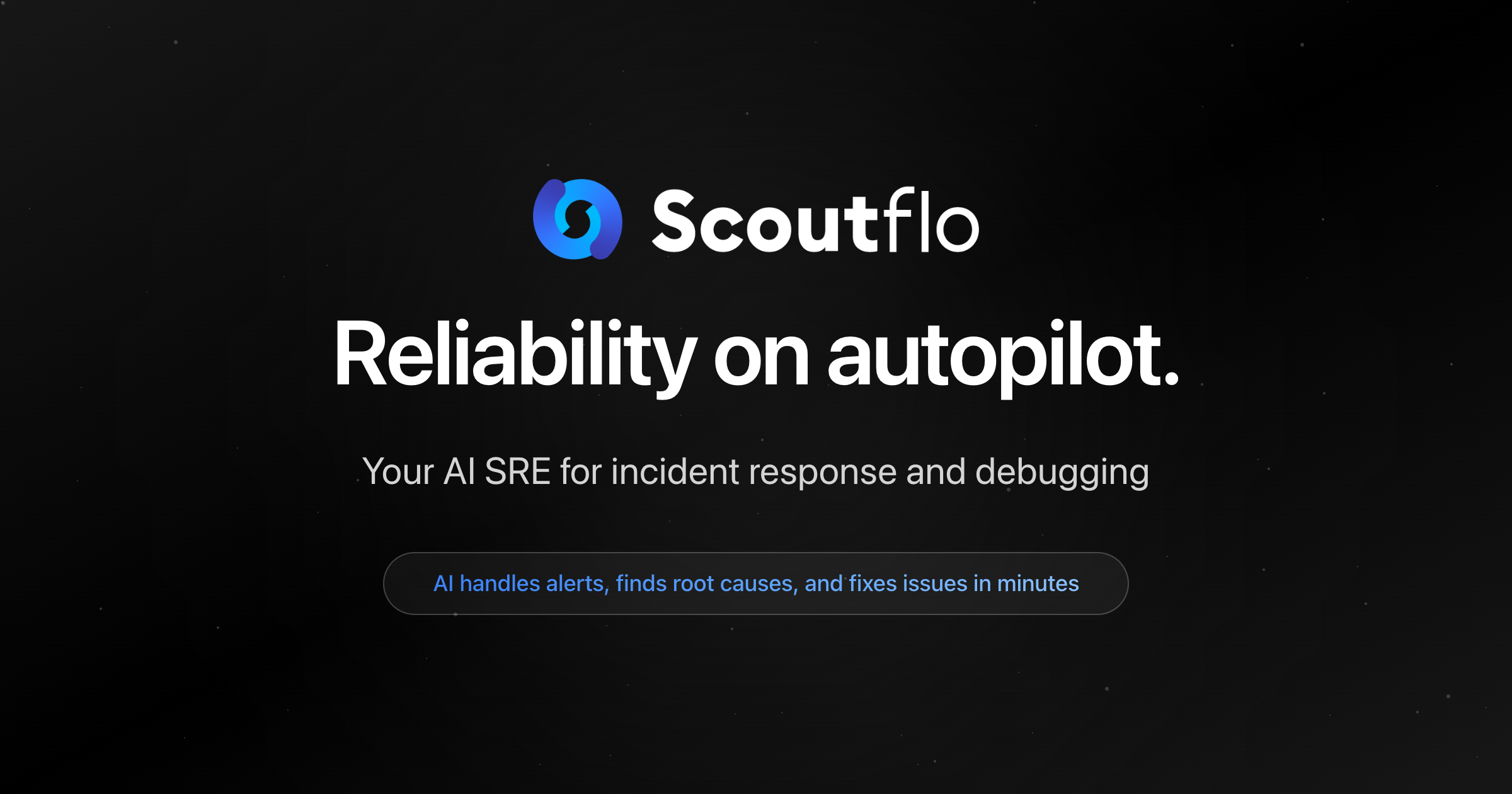 Scoutflo - Main product screenshot demonstrating key features and user interface
