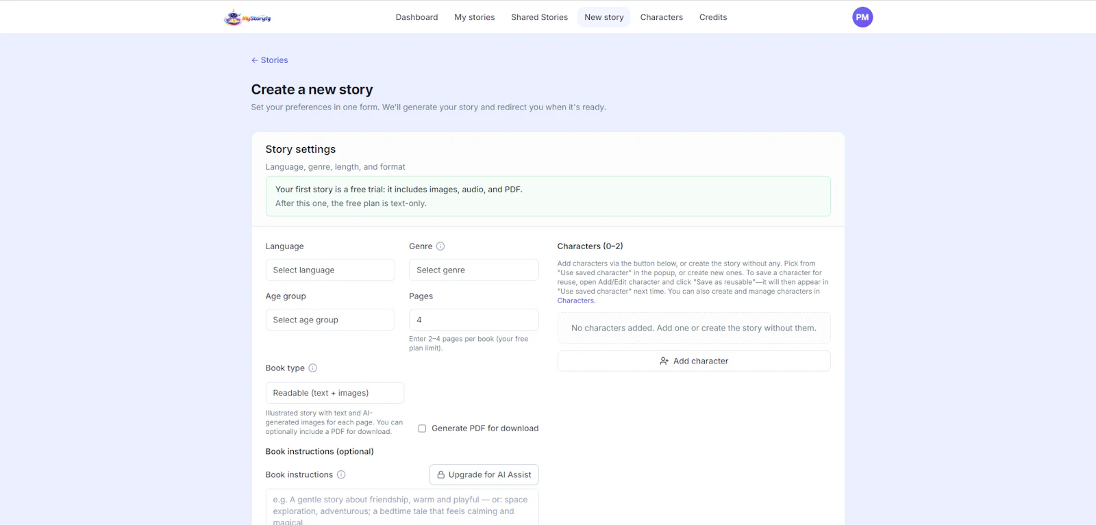 MyStoryfy screenshot 5