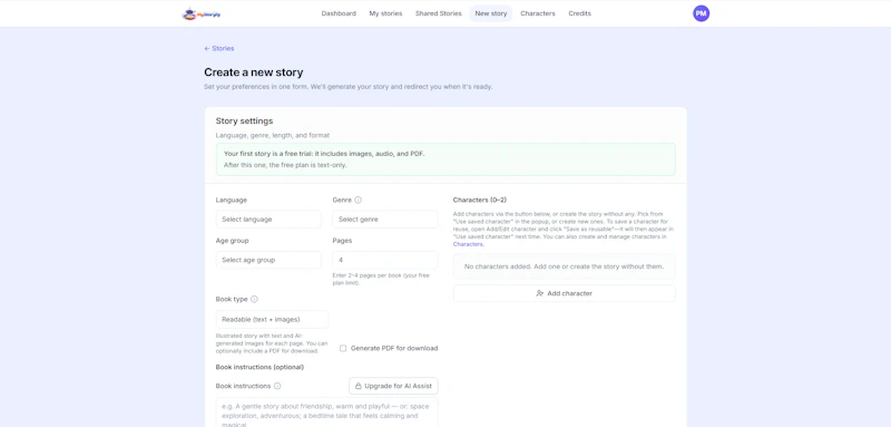 MyStoryfy screenshot 5