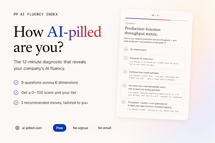 How AI-pilled are you?产品图