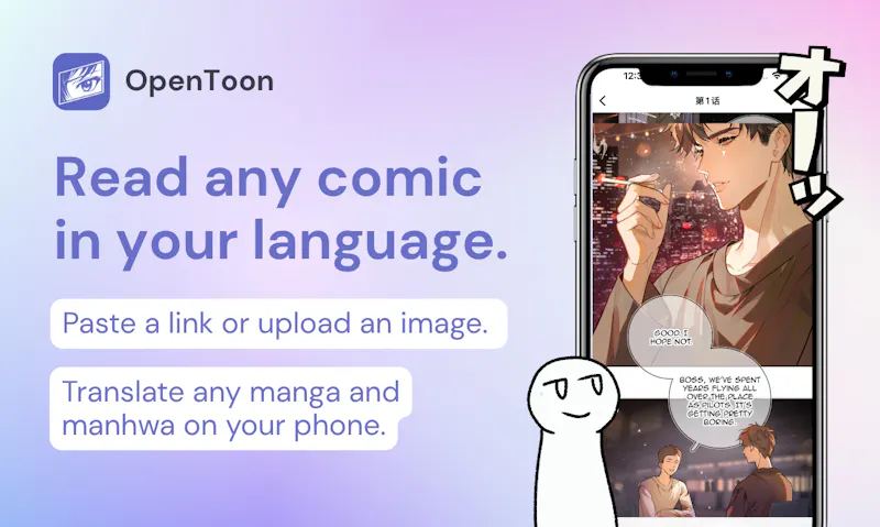 OpenToon - Manga Translator screenshot 1