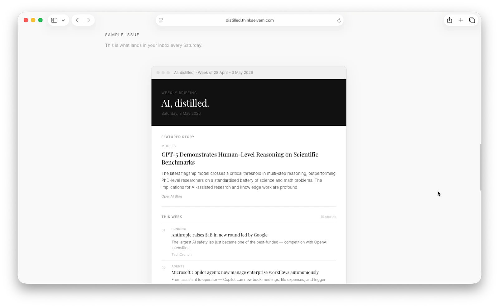 AI Distilled screenshot 3