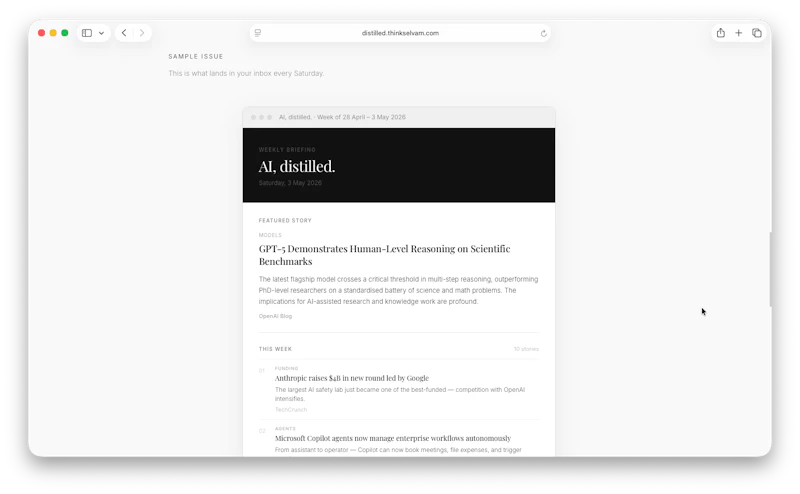 AI Distilled screenshot 3