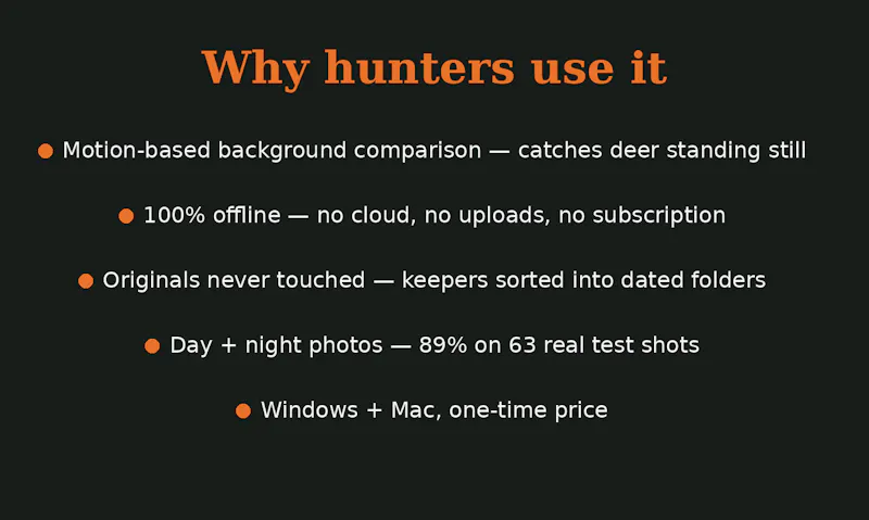 TrailCam Sifter screenshot 5