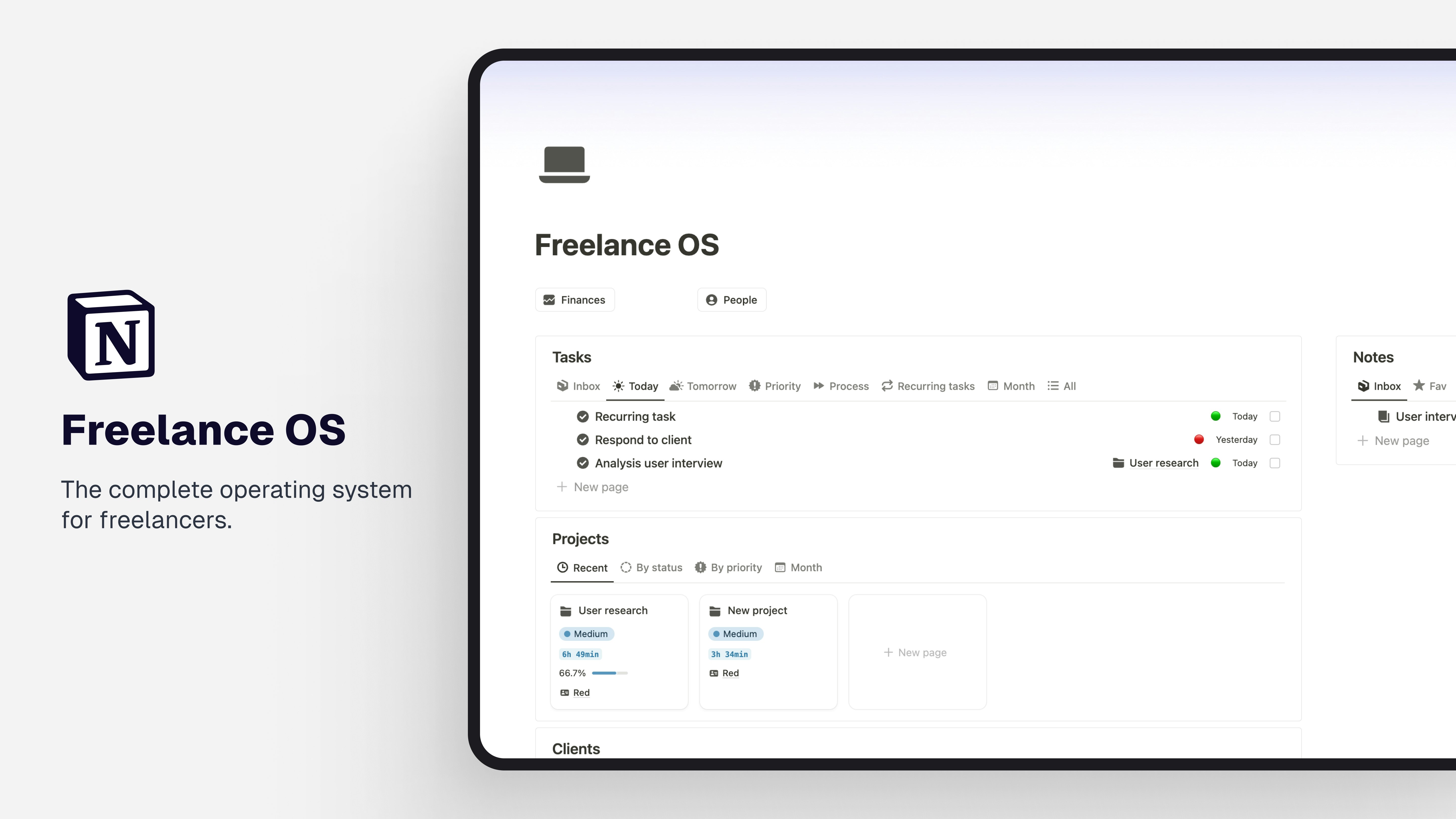 Freelance OS gallery image