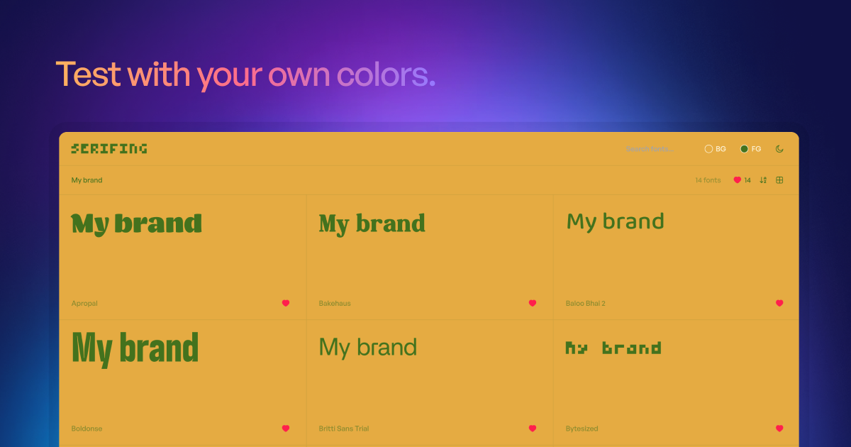 Serif.ing gallery image