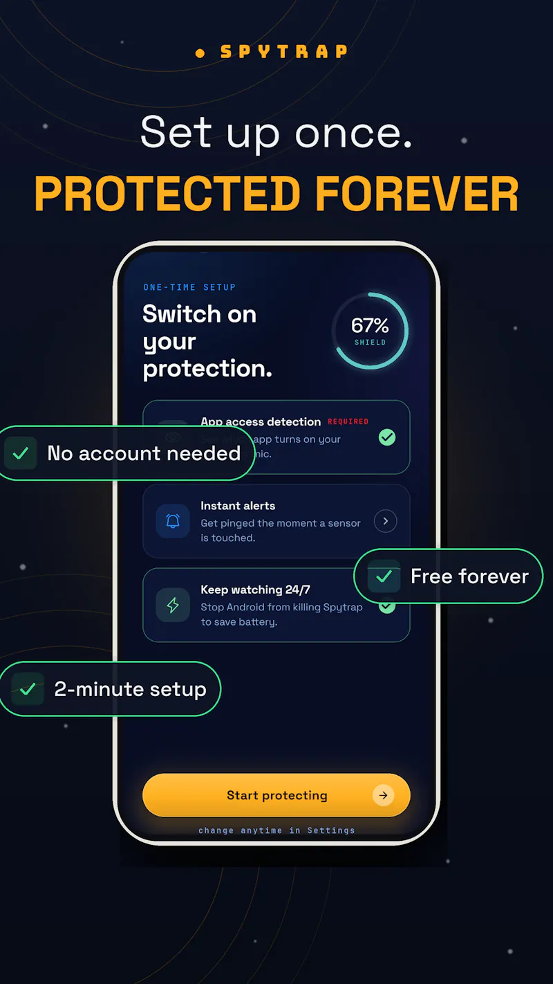 Spytrap — Is an app watching you? screenshot 3