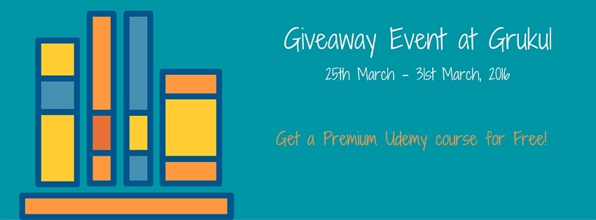 Giveaway Event at Grukul