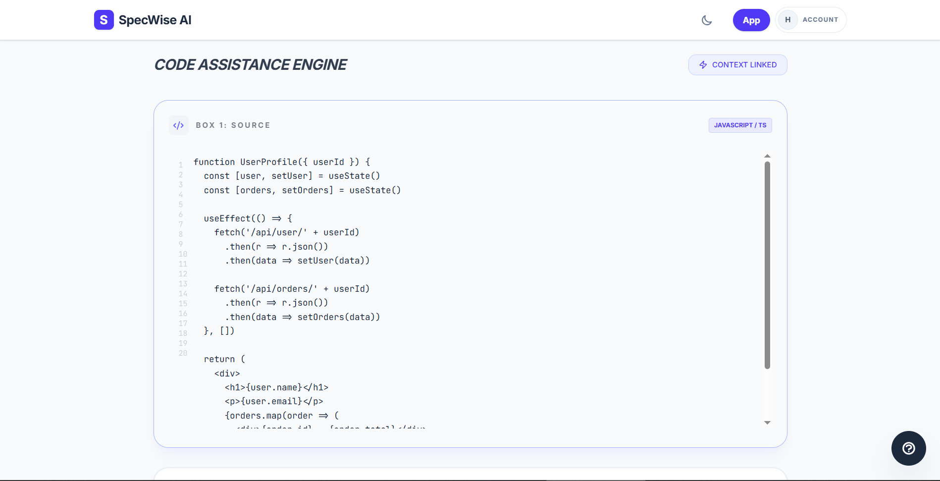 SpecWise AI gallery image