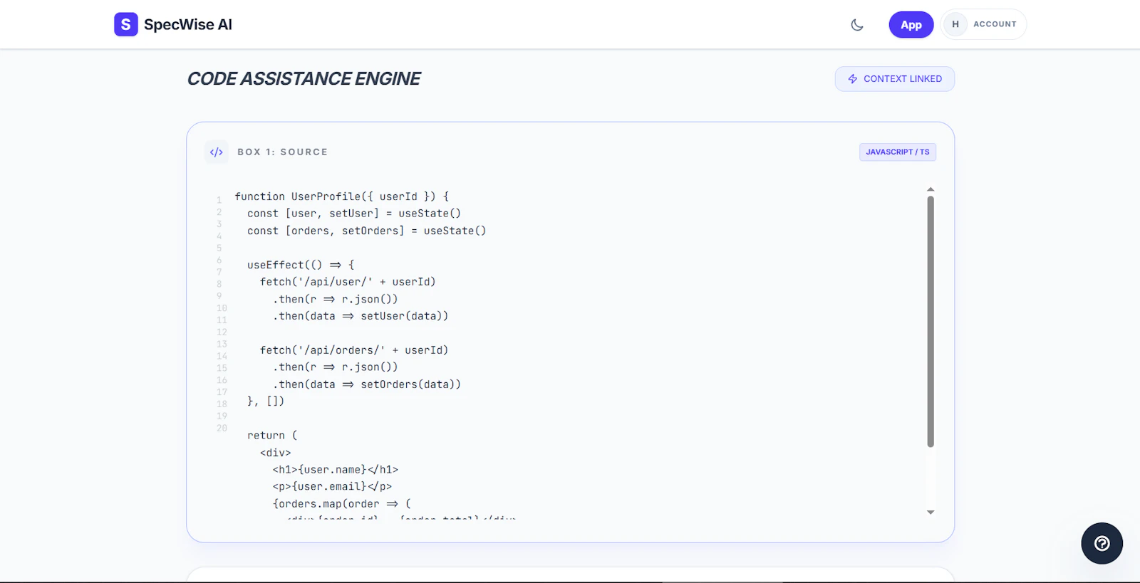 SpecWise AI screenshot 8