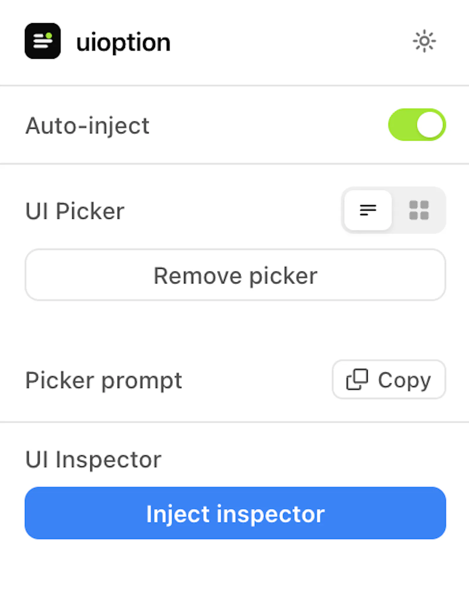 uioption screenshot 3