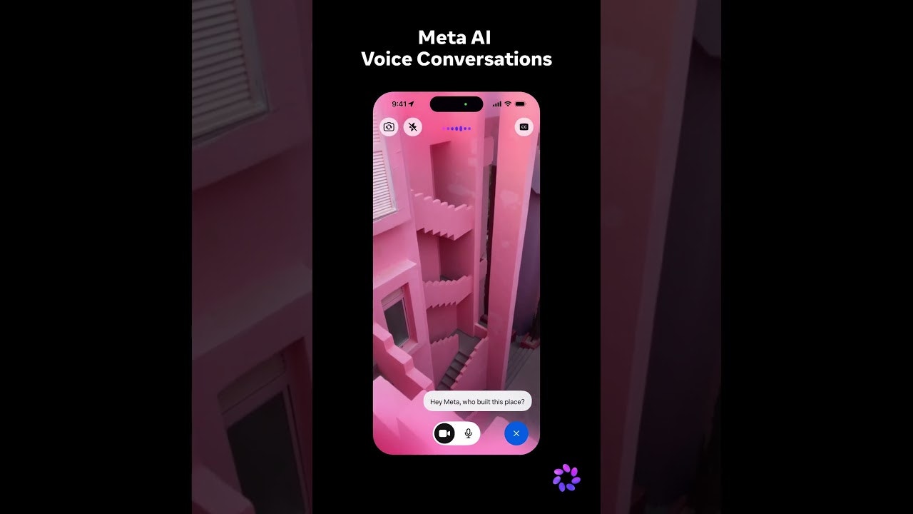 Meta AI Voice Conversations gallery image
