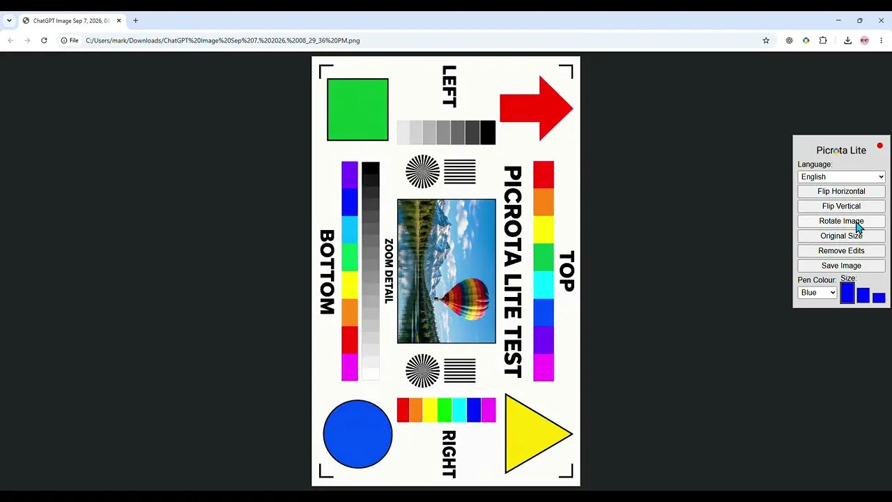 Picrota Lite for basic image edits gallery image