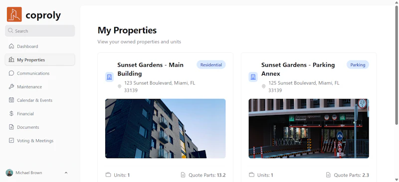 Coproly - Condo Management screenshot 3