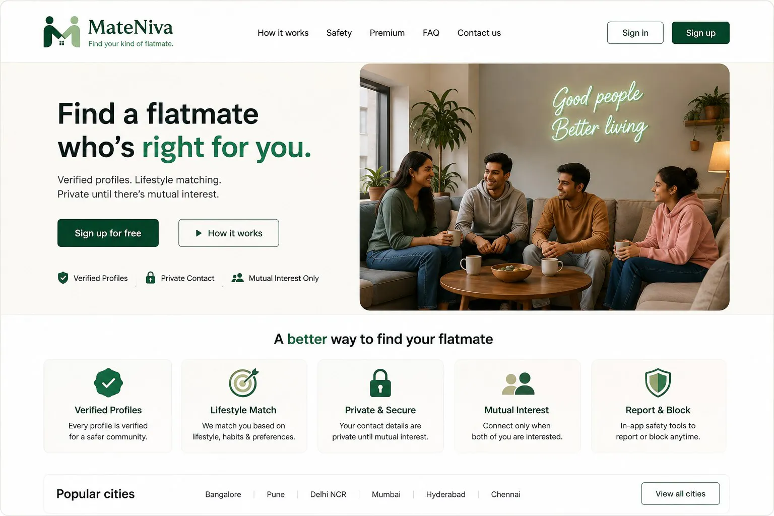 MateNiva — Find your kind of flatmate. gallery image