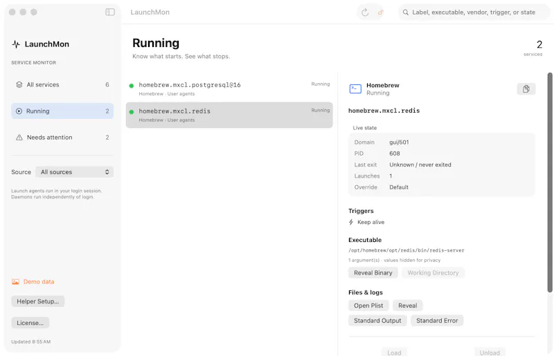 LaunchMon screenshot 4