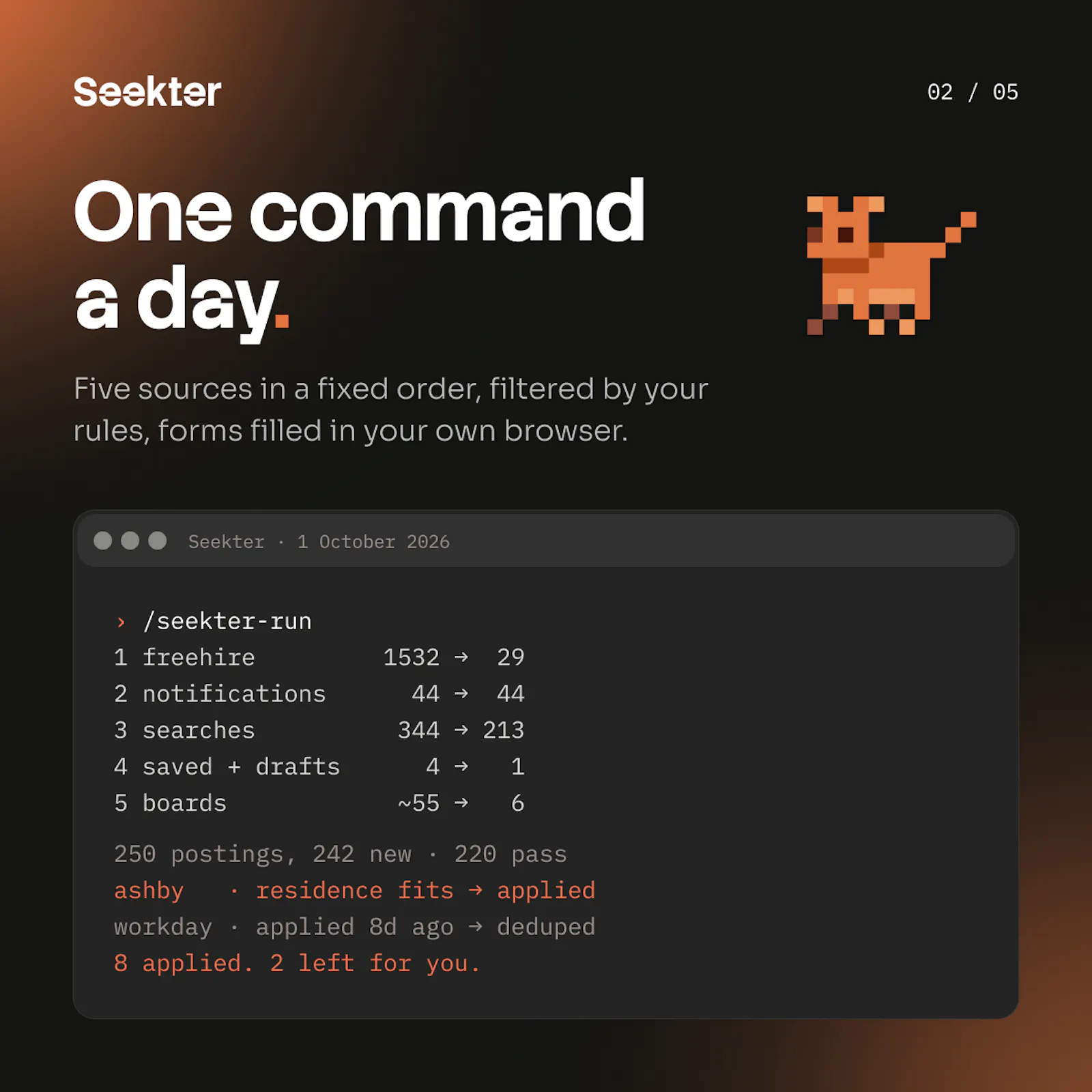Seekter screenshot 3