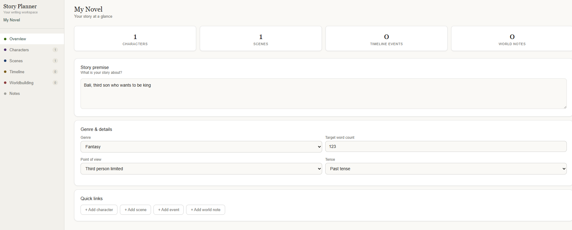 Story Planner - Your Writing Workspace gallery image