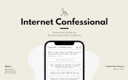 Internet Confessional media 1