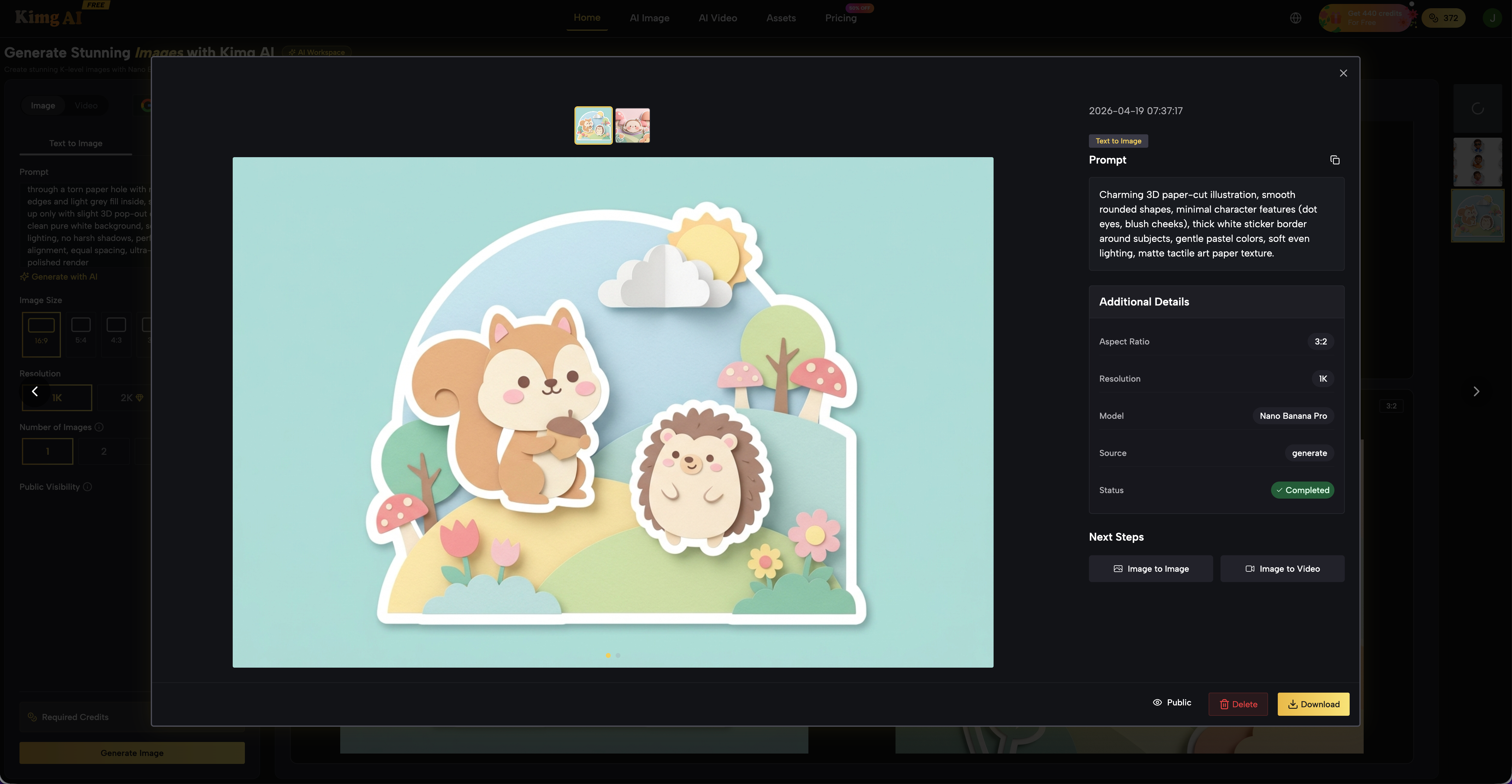 Kimg AI Free AI Image Maker gallery image