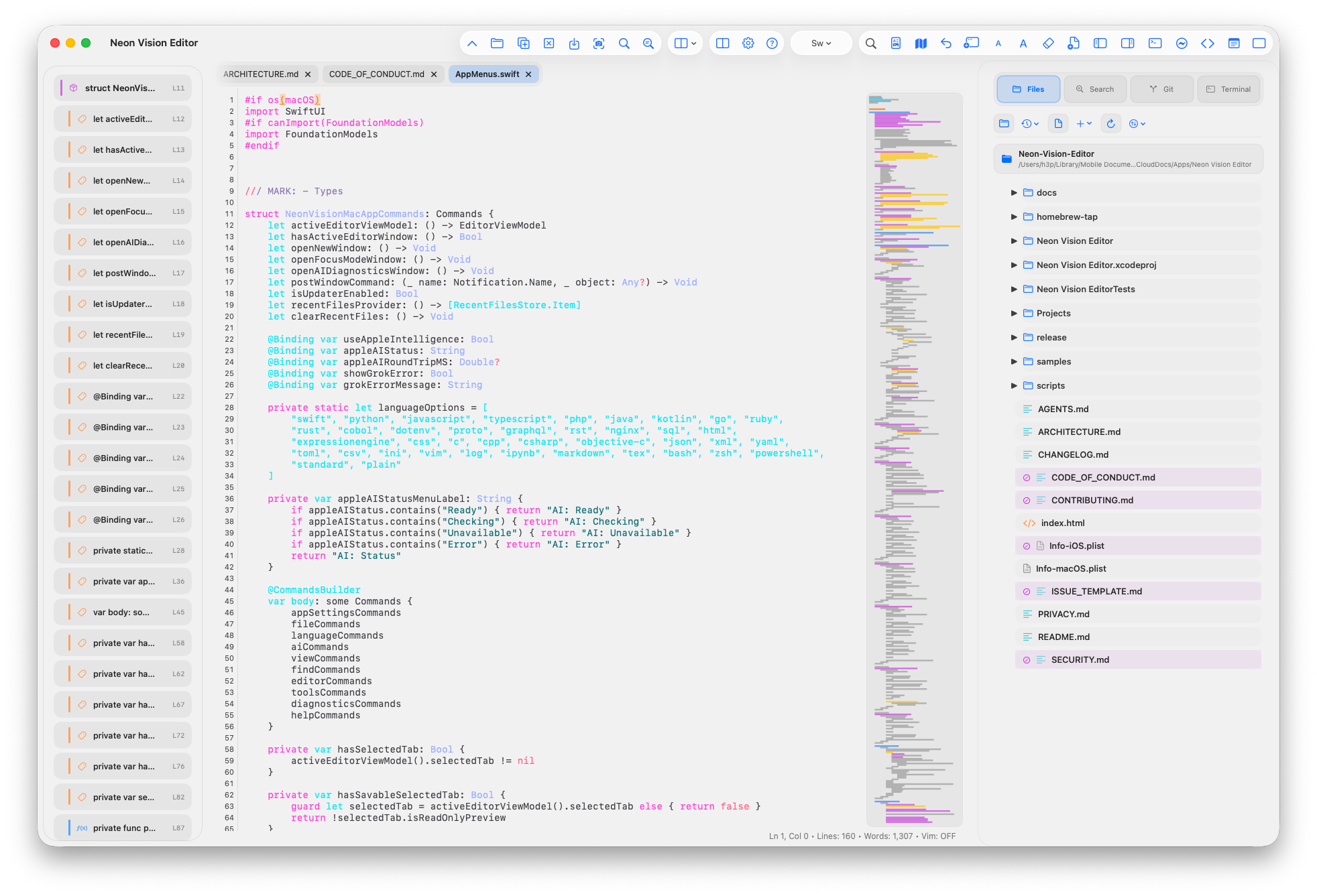 Neon Vision Editor - Major update gallery image