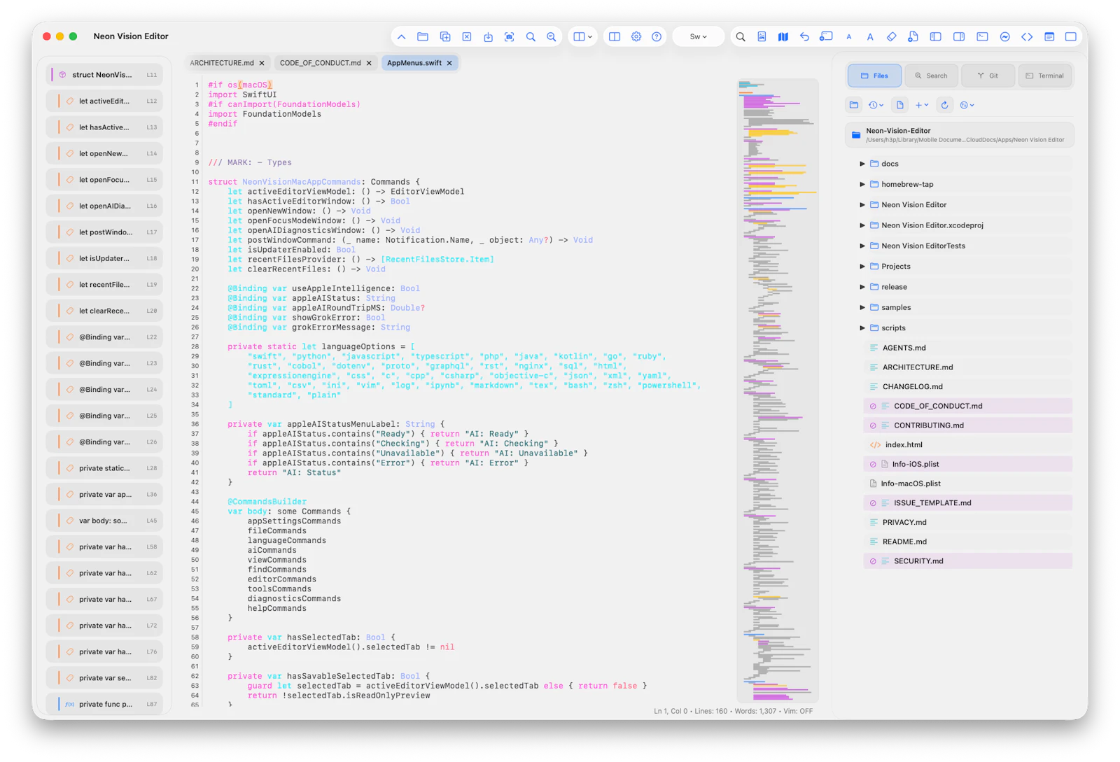 Neon Vision Editor - Major update screenshot 3