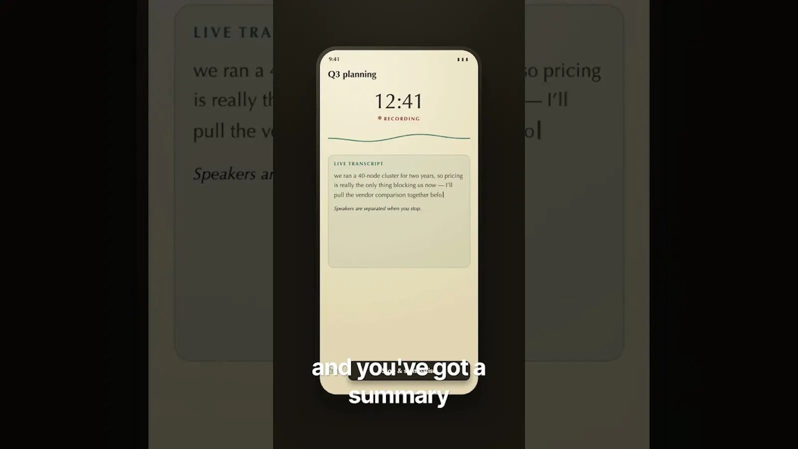Précis screenshot 1 (video preview)