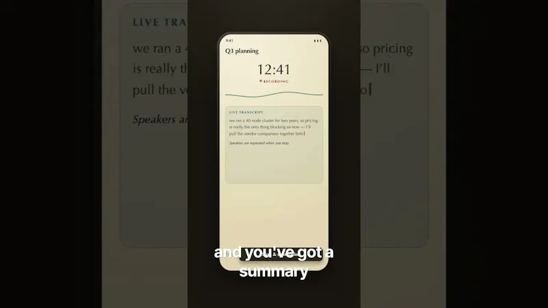 Précis screenshot 1 (video preview)
