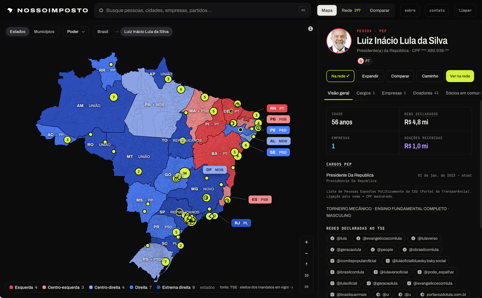 Nosso Imposto screenshot 2