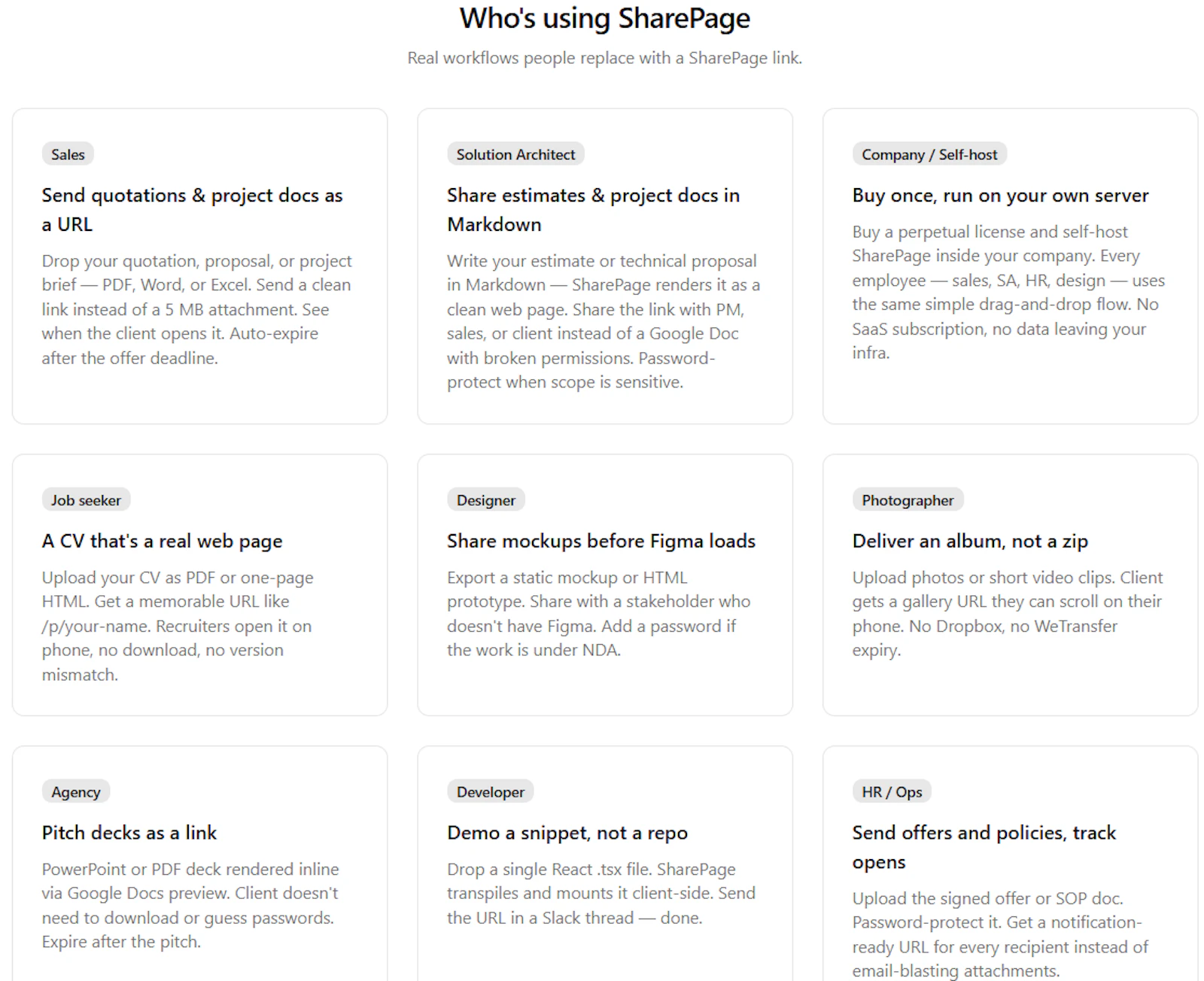 SharePage screenshot 4