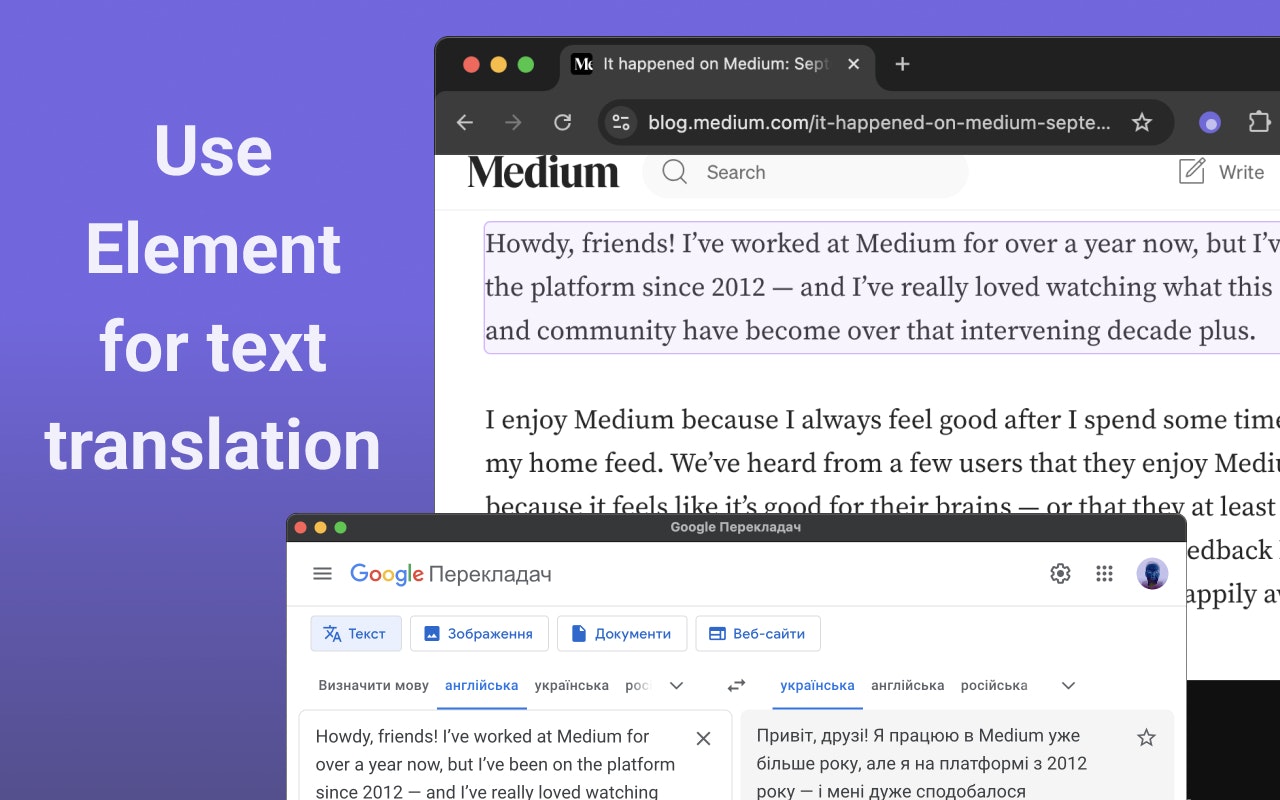 Média Traducteur de texte et d'images en vue contextuelle - Traduisez avec GoogleTranslate sans aucun copier-coller. 3