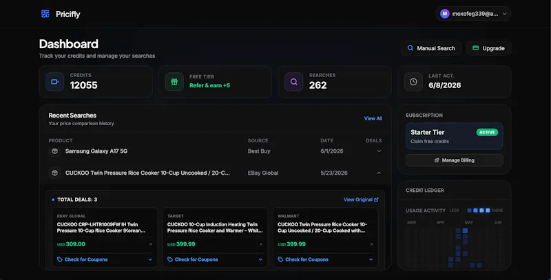 Pricifly screenshot 3