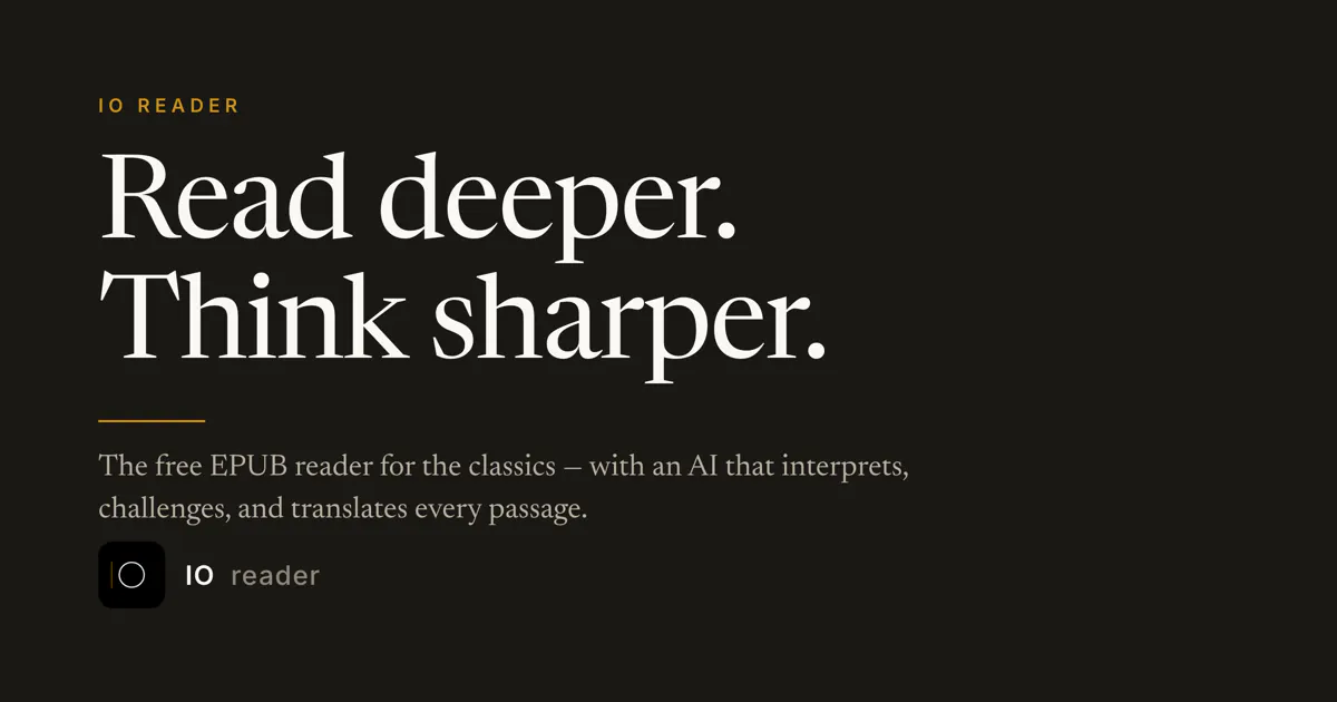 IO reader 截图