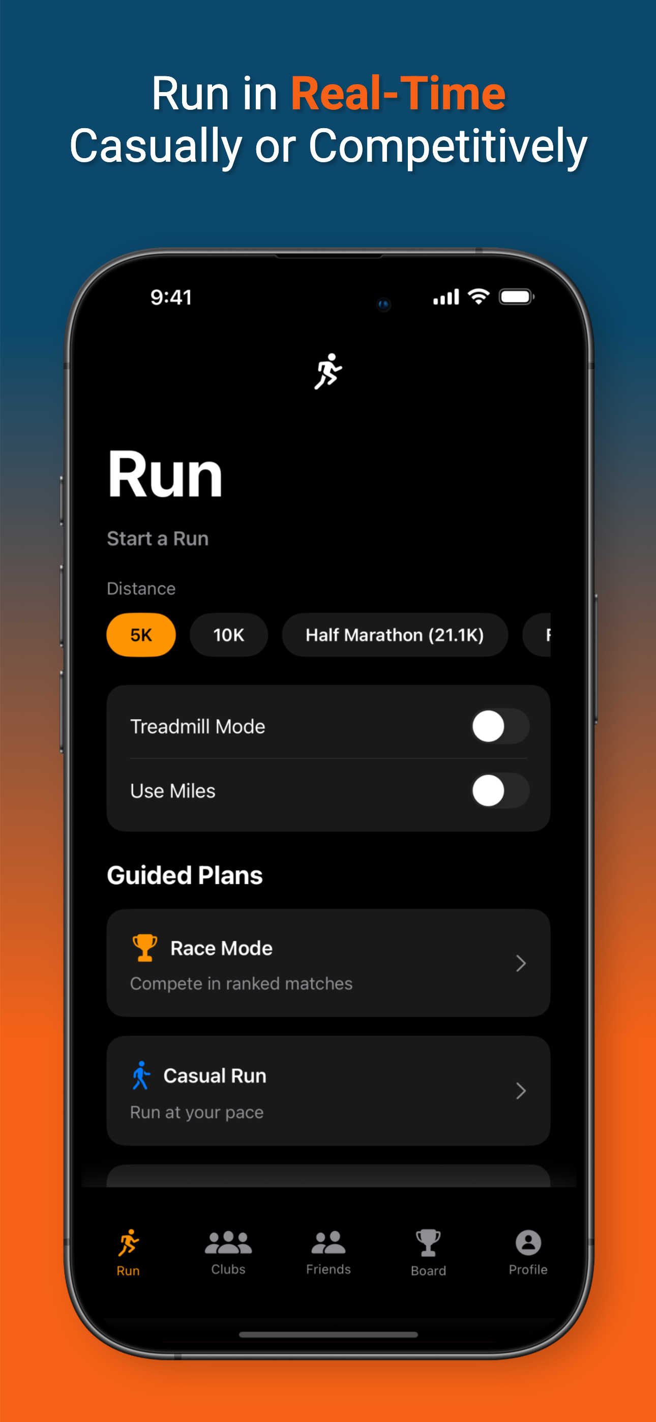 RunTogether: Live Virtual Runs - Screenshot 2 showing product features and functionality