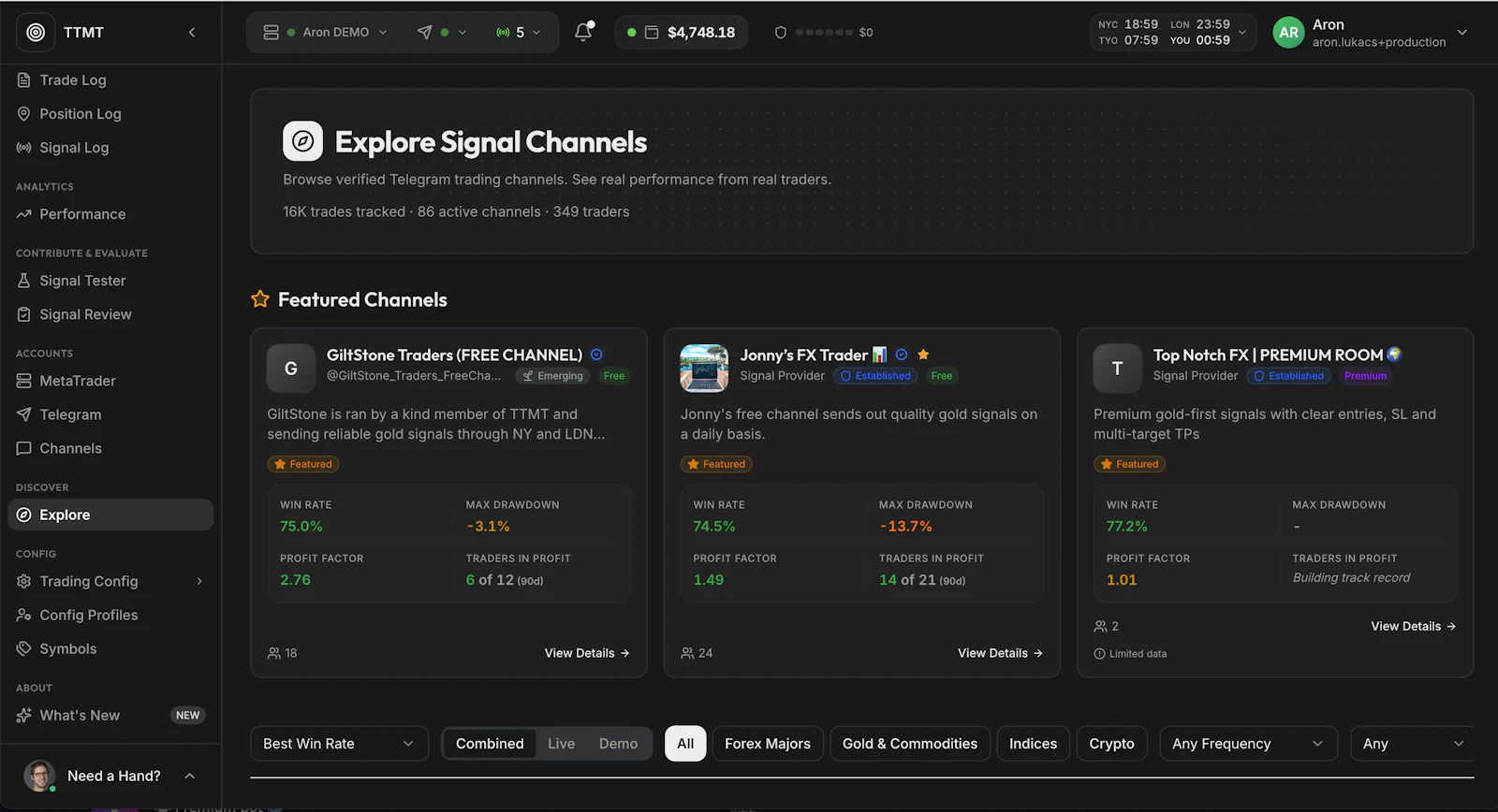 TTMT | Telegram to MetaTrader screenshot 3