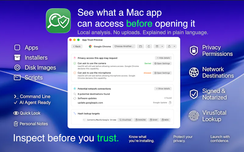 App Trust Preview screenshot 1