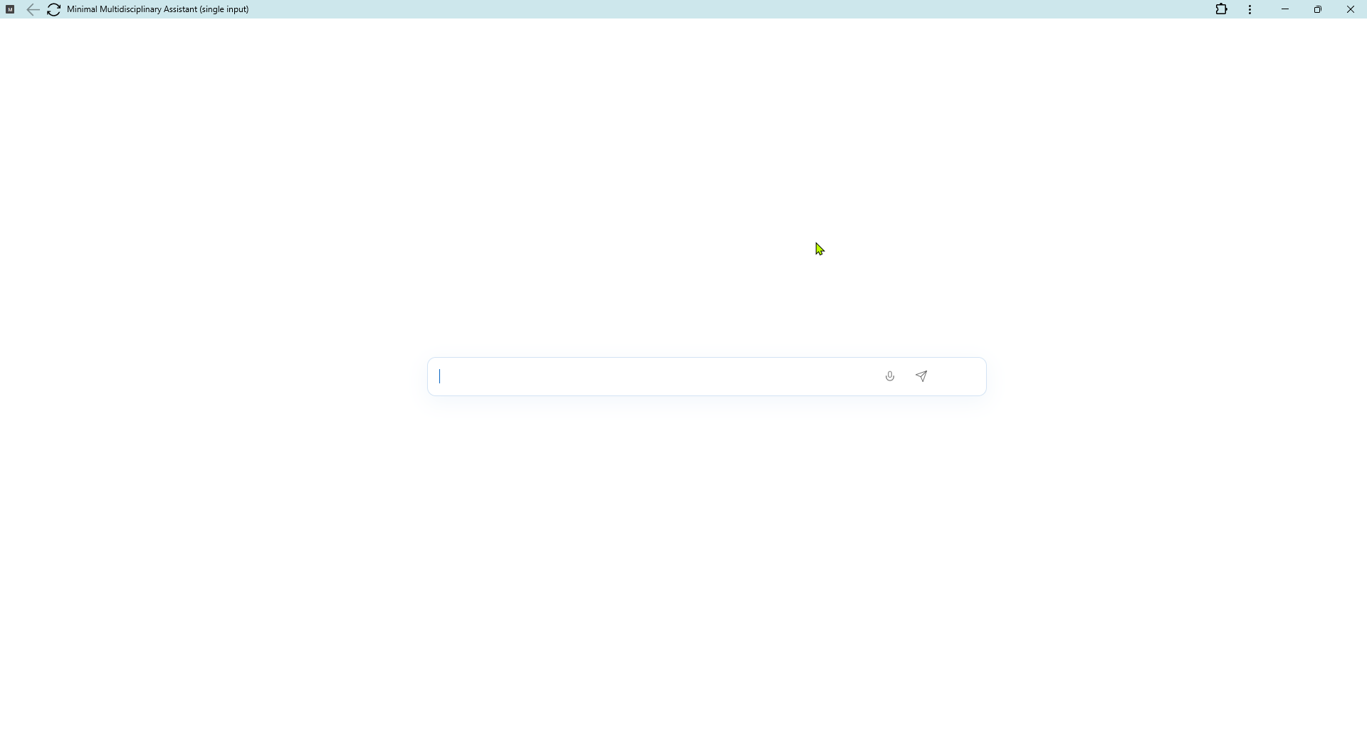 Minimal Multidisciplinary Assistant  gallery image