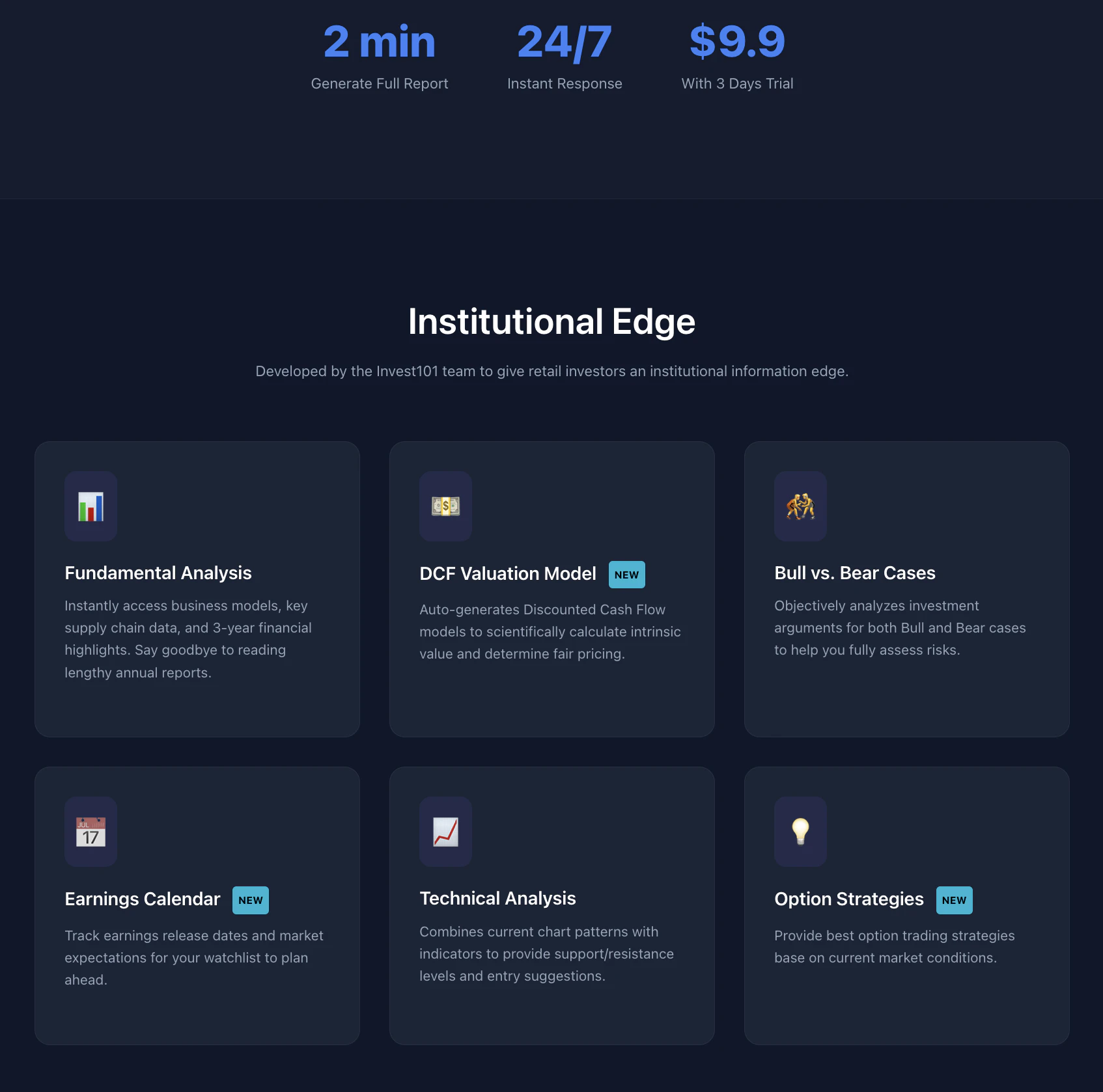 Invest101 Copilot screenshot 1