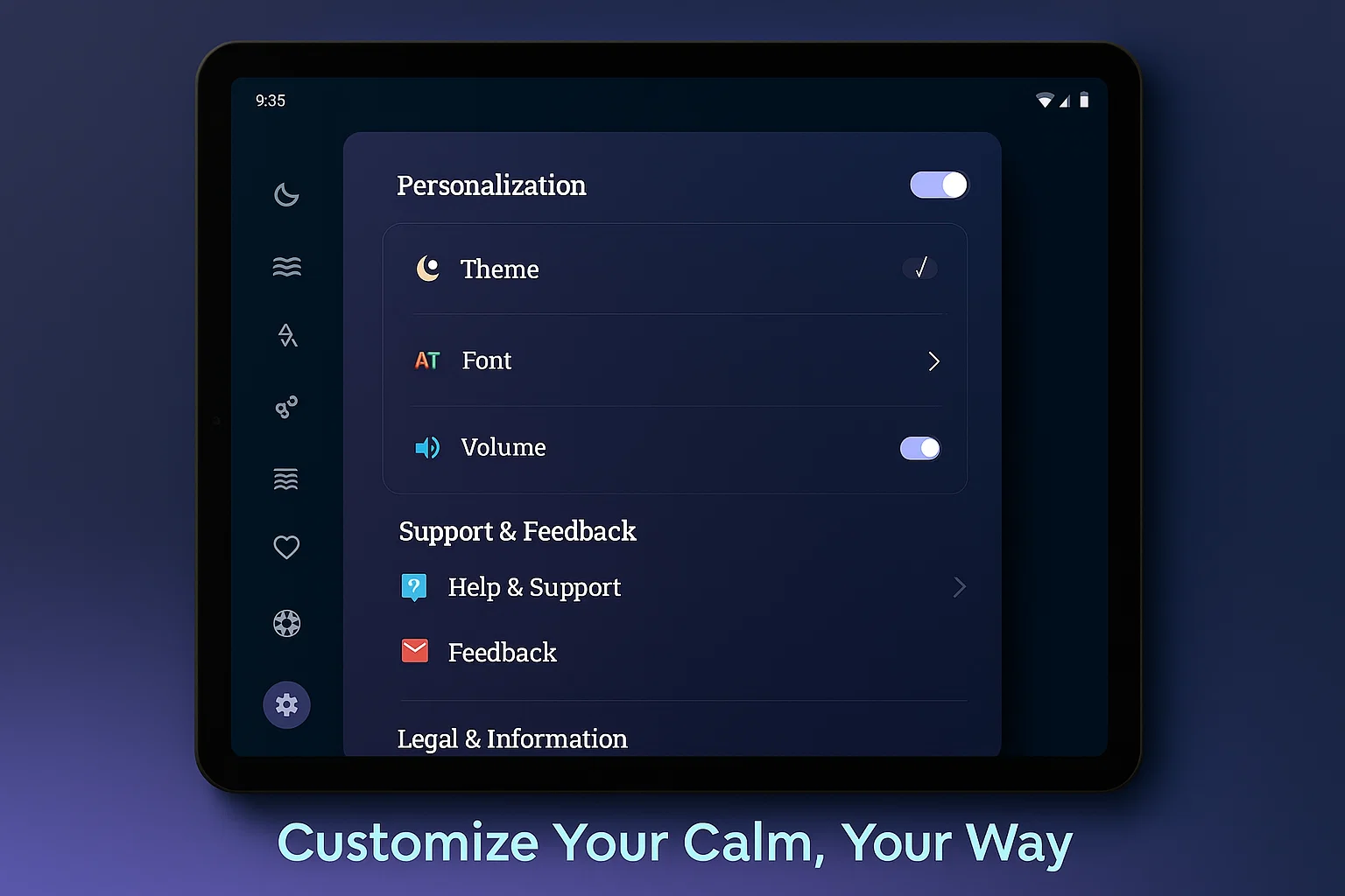Peaceful Night: Sleep & Calm Sounds gallery image