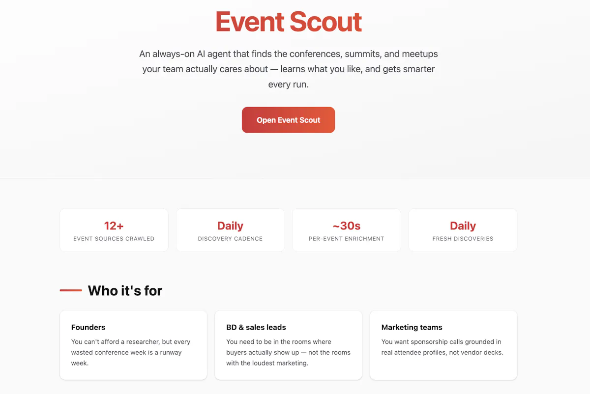 Events Scout