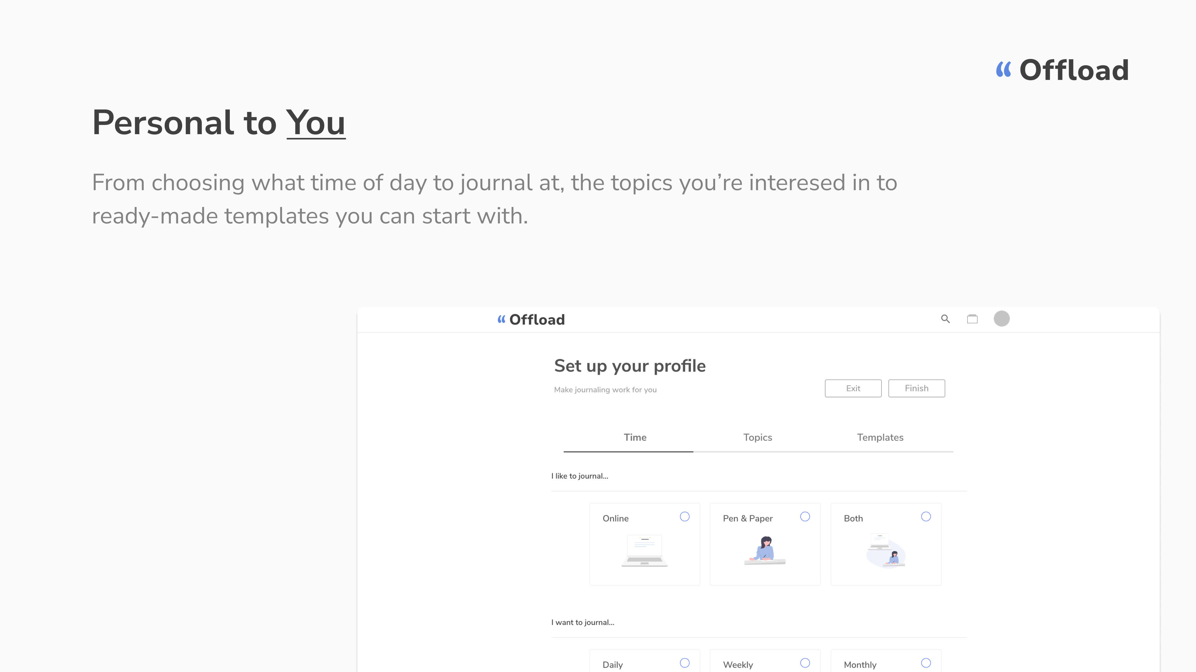 Offload Journal gallery image