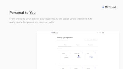Offload Journal gallery image