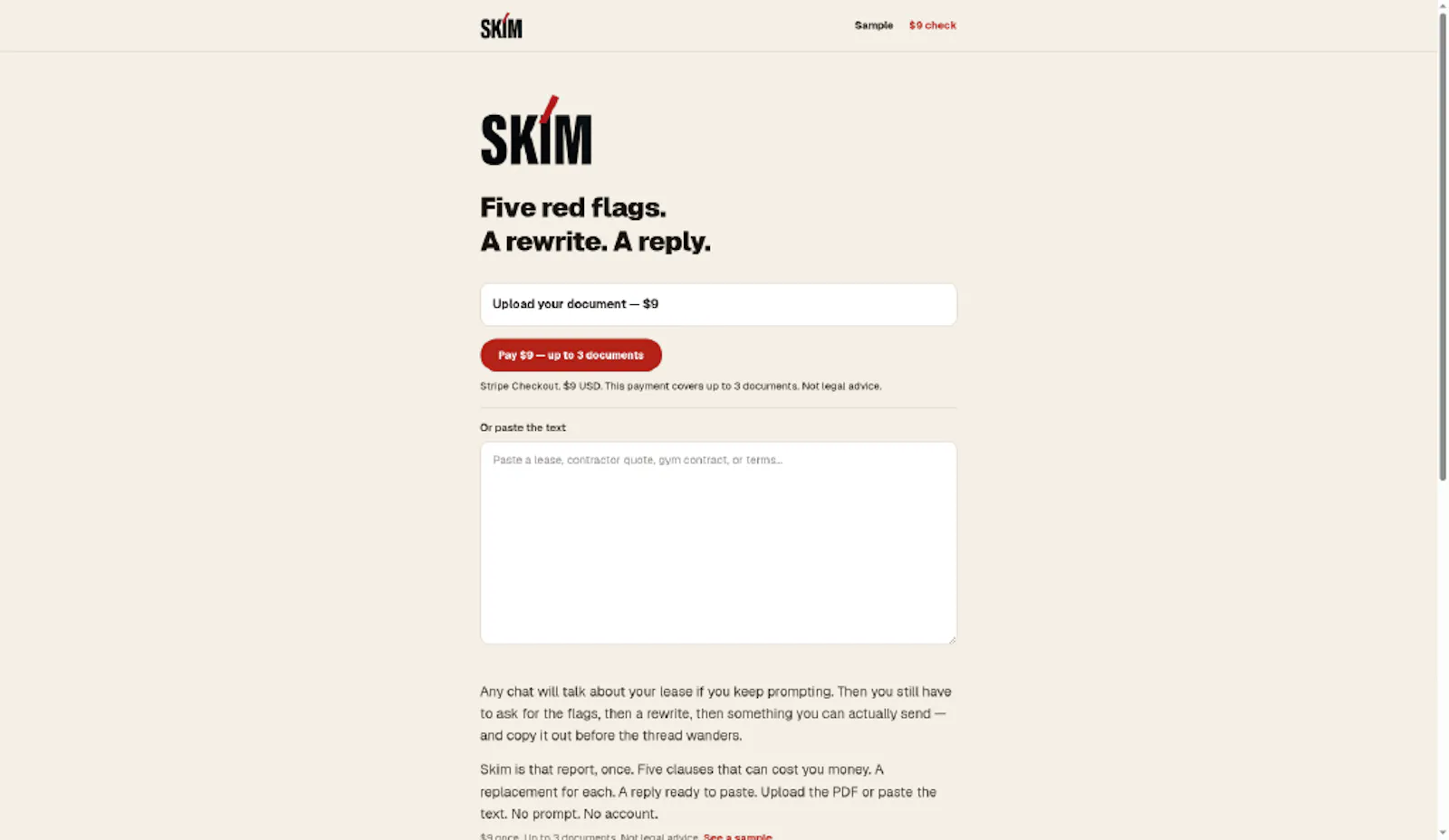 Skim screenshot 1