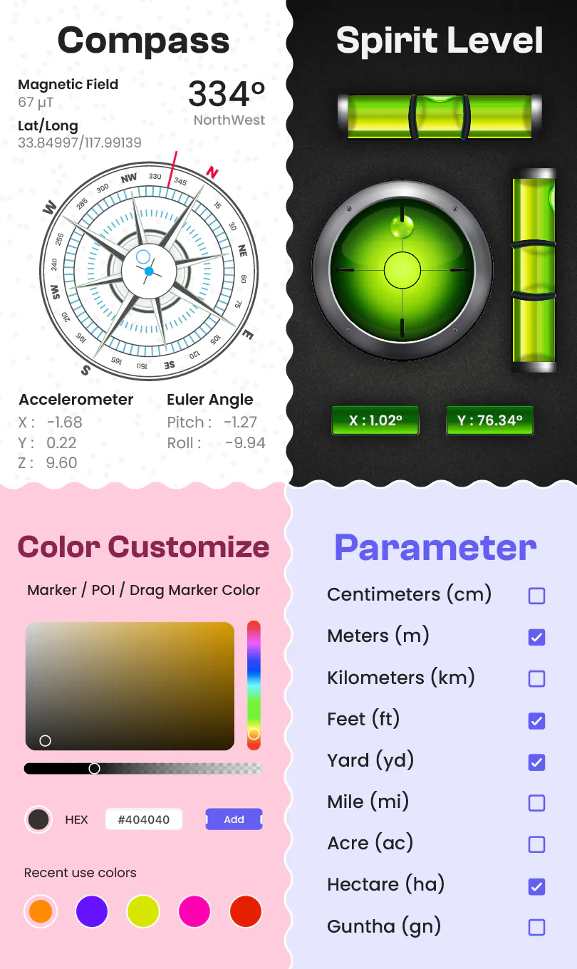 GPS Land Field Area Calculator gallery image
