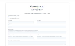 Dunster.io - Standalone EIN Service media 1