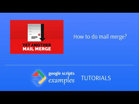 Yet Another Mail Merge