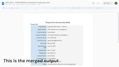 DataToDoc gallery image