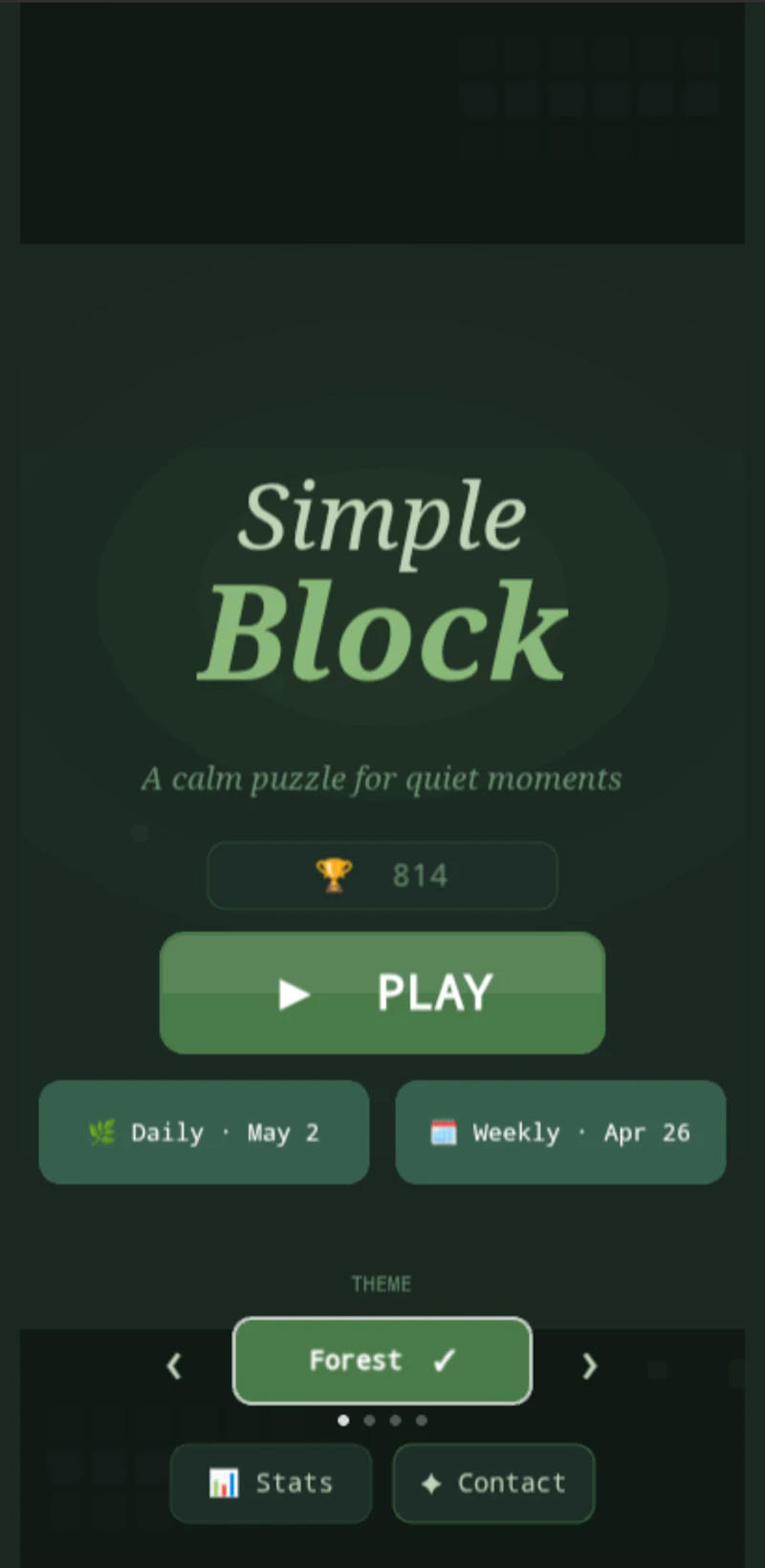 Simple Block screenshot 2